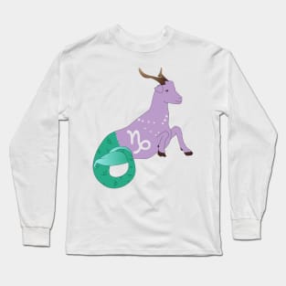 Capricorn 2 (Light Purple) Long Sleeve T-Shirt